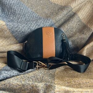 MCM Two-Tone Cosmetic/Crossbody Bag